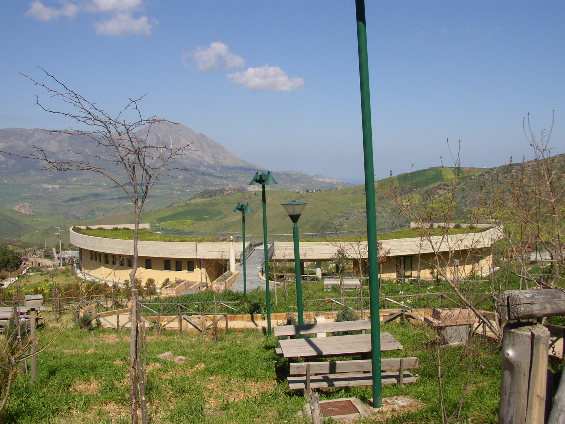 Scorcio del Parco urbano di Aliminusa